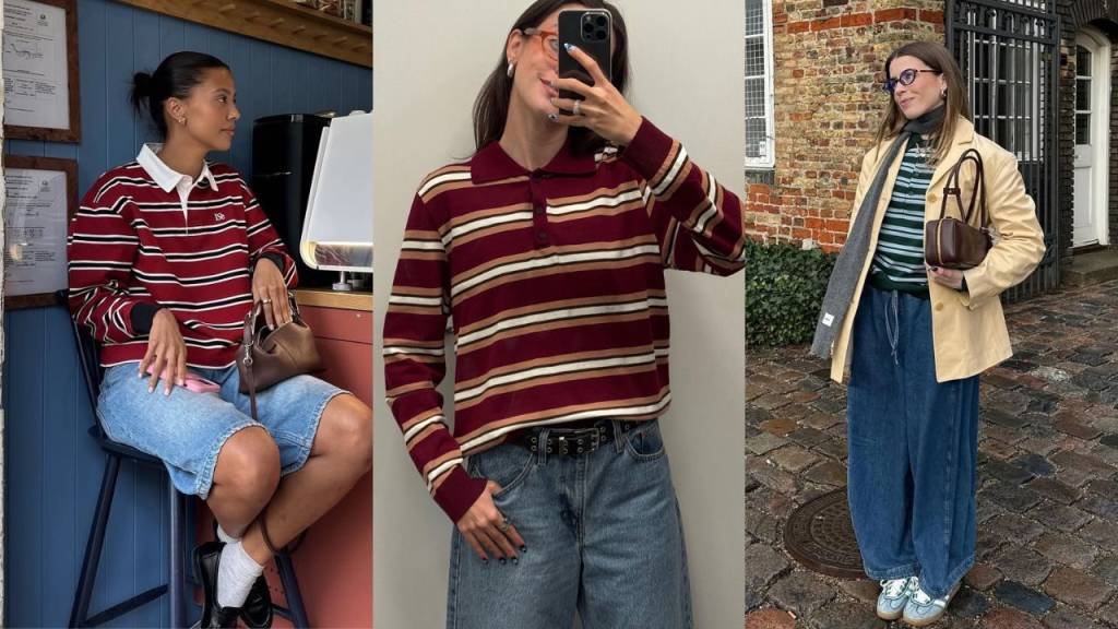 Polo listrada: 12 ideias de looks estilosos para apostar no dia a dia