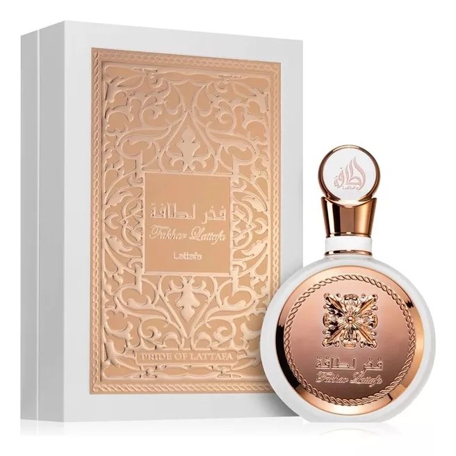 Imagem de perfume árabe feminino.