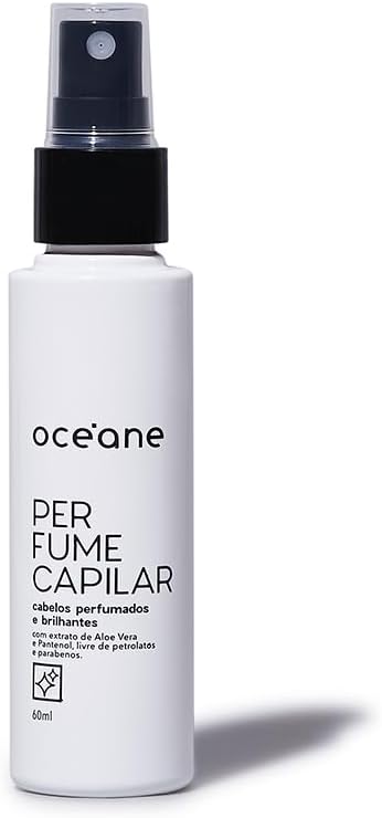 Perfume para cabelo da Oceáne, cheiroso e baratinho.