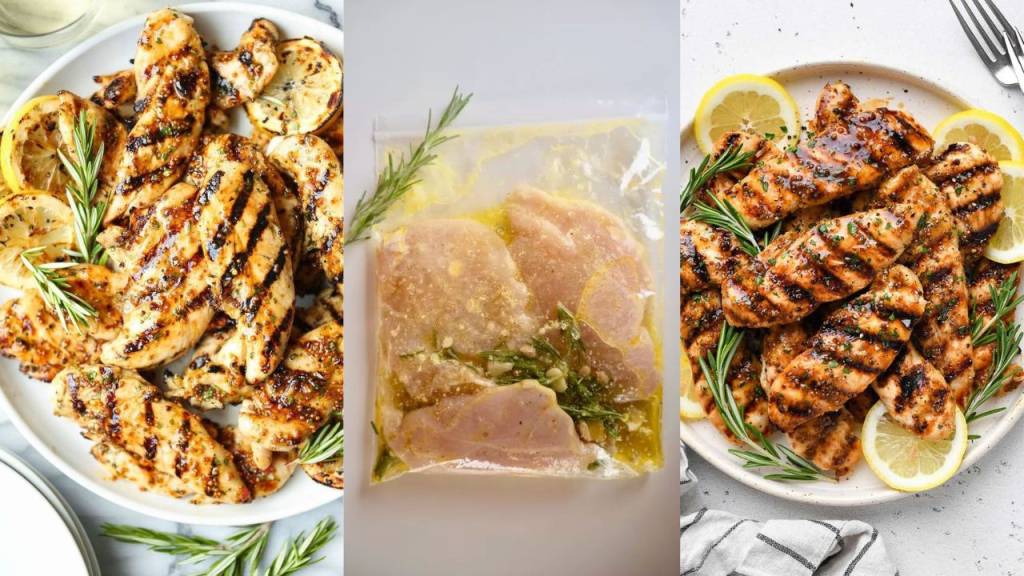 6 temperos marinados para um frango suculento e saboroso