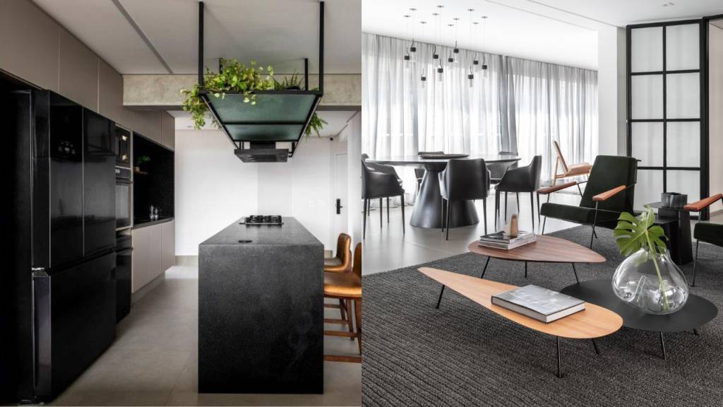 7 truques para usar preto na decoração sem pesar, segundo arquitetos
