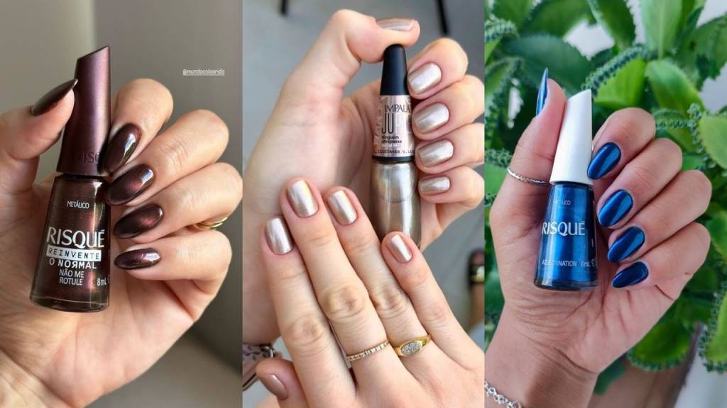 10 esmaltes metalizados que deixam qualquer look mais moderno