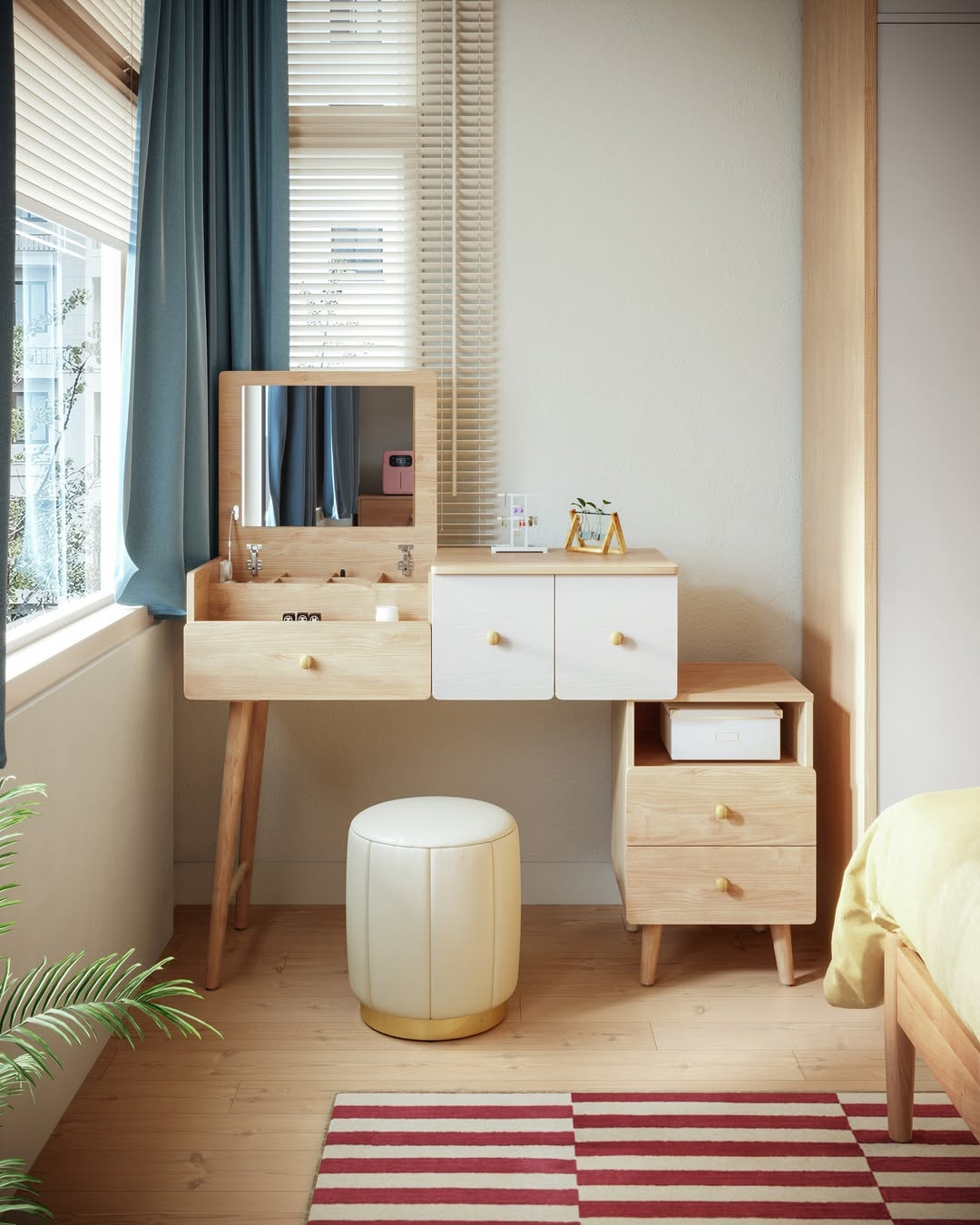 Projetos de decora&ccedil;&atilde;o com penteadeira para se inspirar