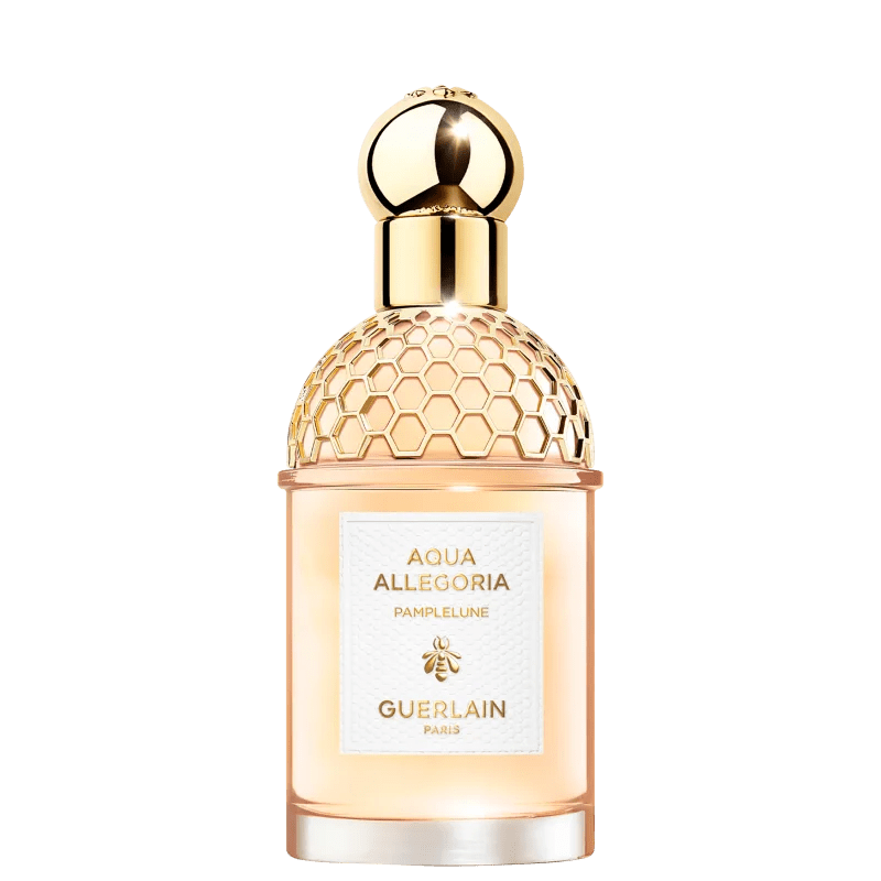 Imagem de frasco de perfume fresquinho da Guerlain para a primavera