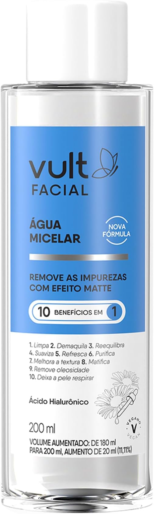 Ideal para usar antes da maquiagem ou do protetor solar, a Água Micelar pode ser sua aliada contra o excesso de oleosidade para uma pele luminosa e refrescada o dia todo.