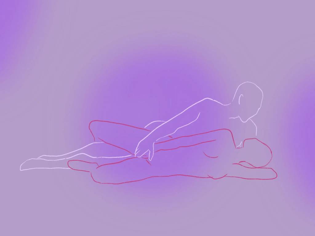 Posição sexual de ladinho