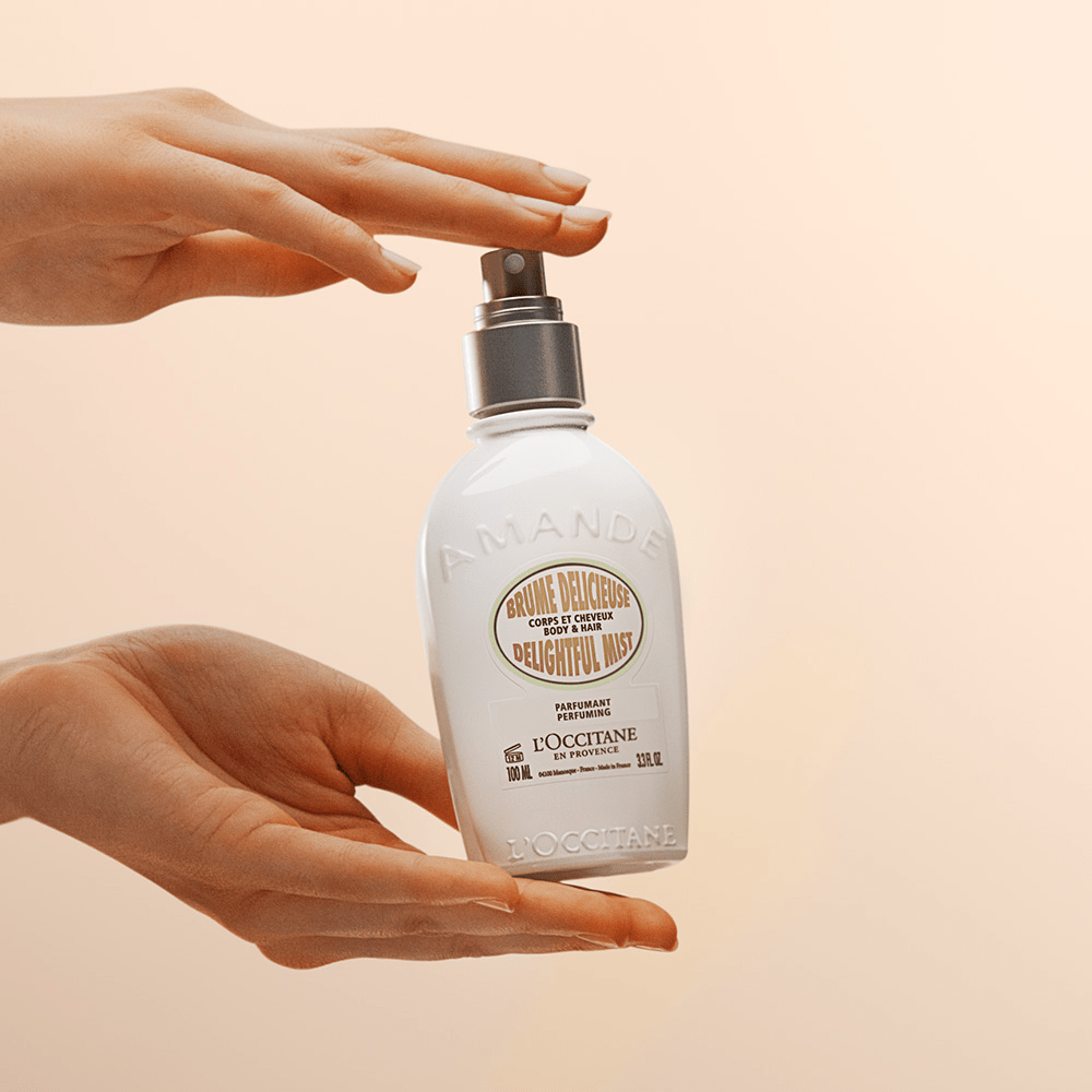Imagem de body mist de Loccitane En Provence.