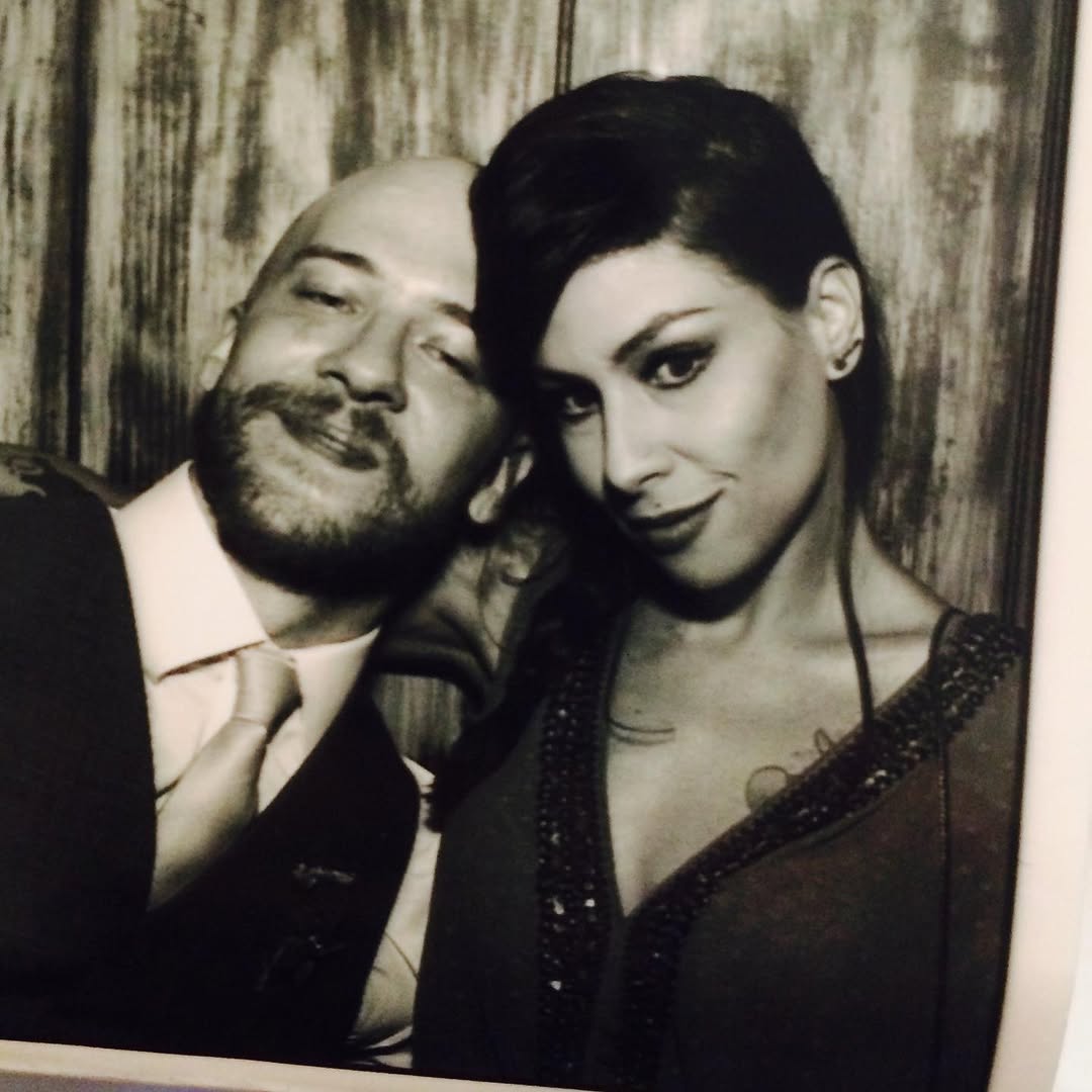 Imagem da cantora Pitty e do bateirista Daniel Weksler antes do t&eacute;rmino