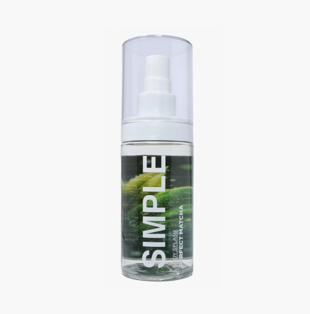 Body Splash Perfect Matcha, de Simple Organic