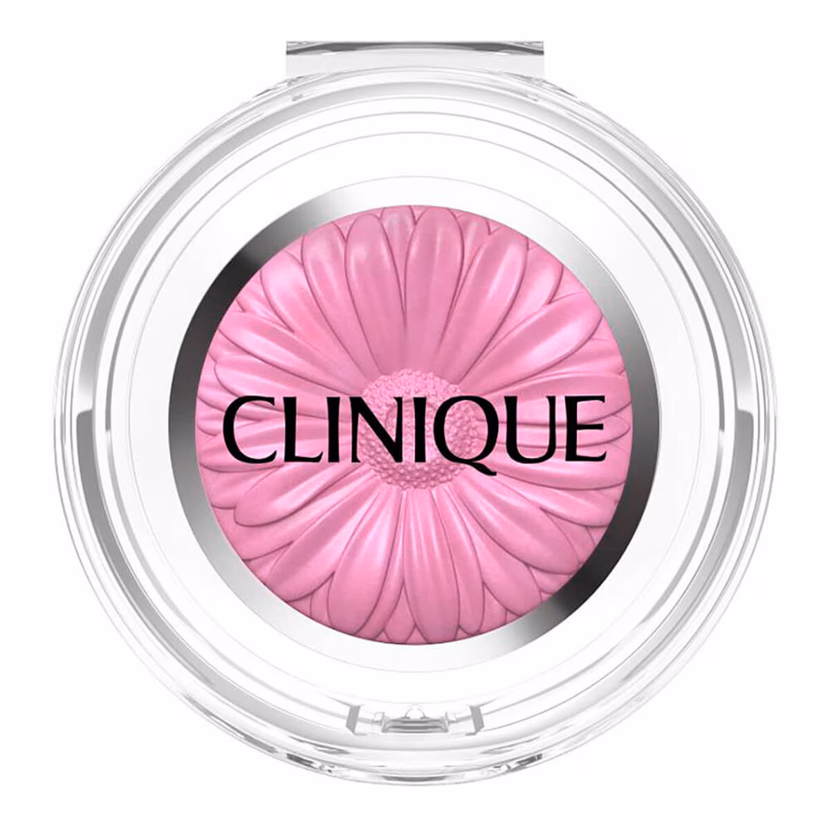 Blush lil&aacute;s rosado da clinique com embalagem transparente