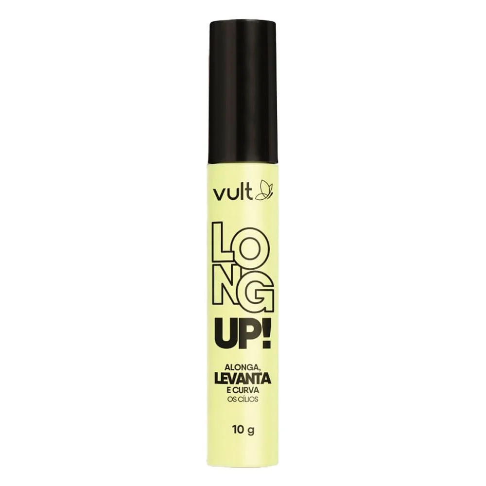 M&aacute;scara de c&iacute;lios Vult Long Up! alonga, curva e define com efeito lifting