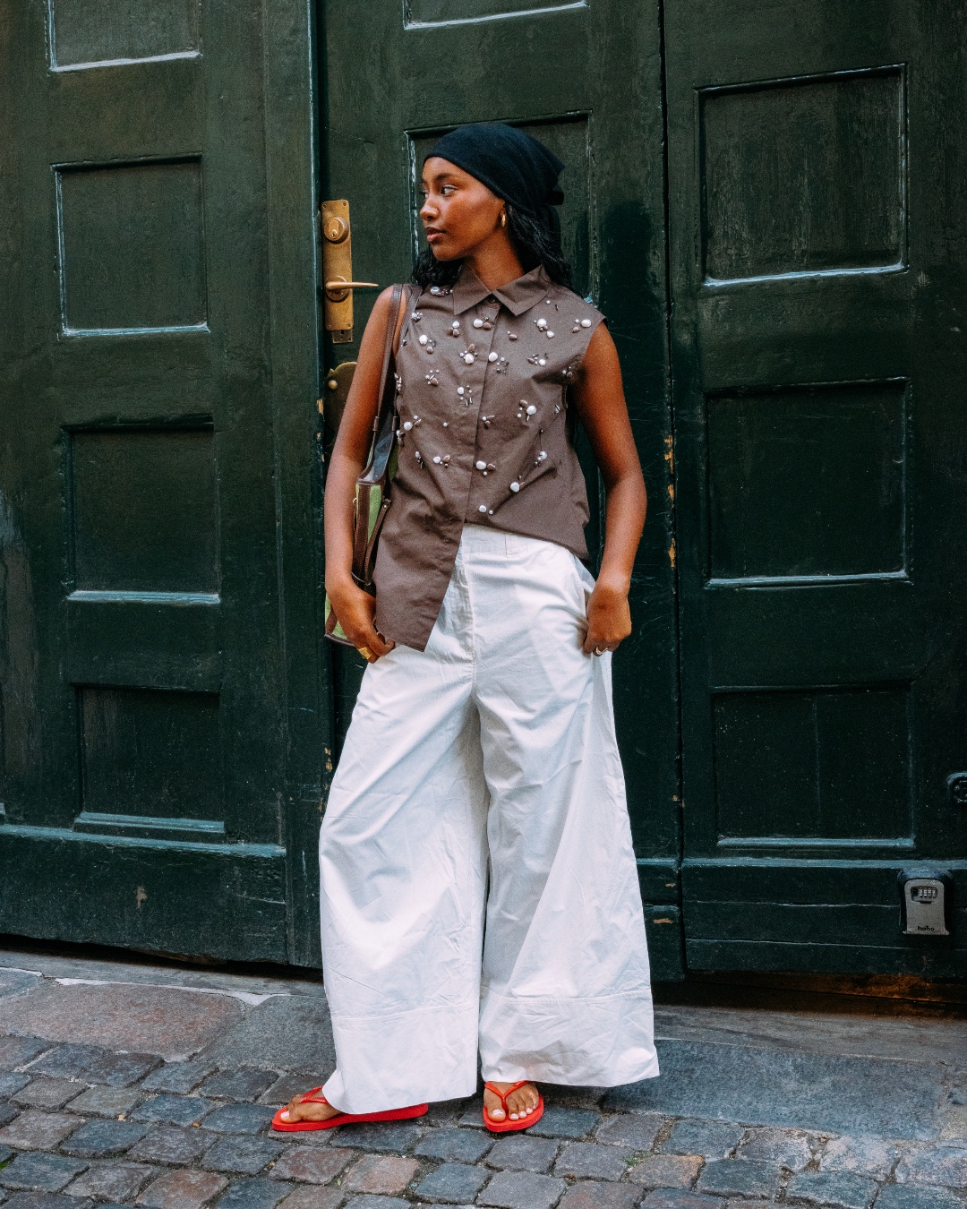 Look elegante com havaianas