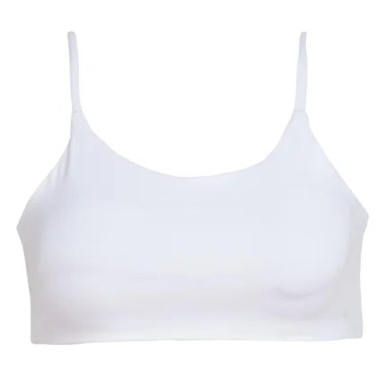 Foto de um top branco esportivo