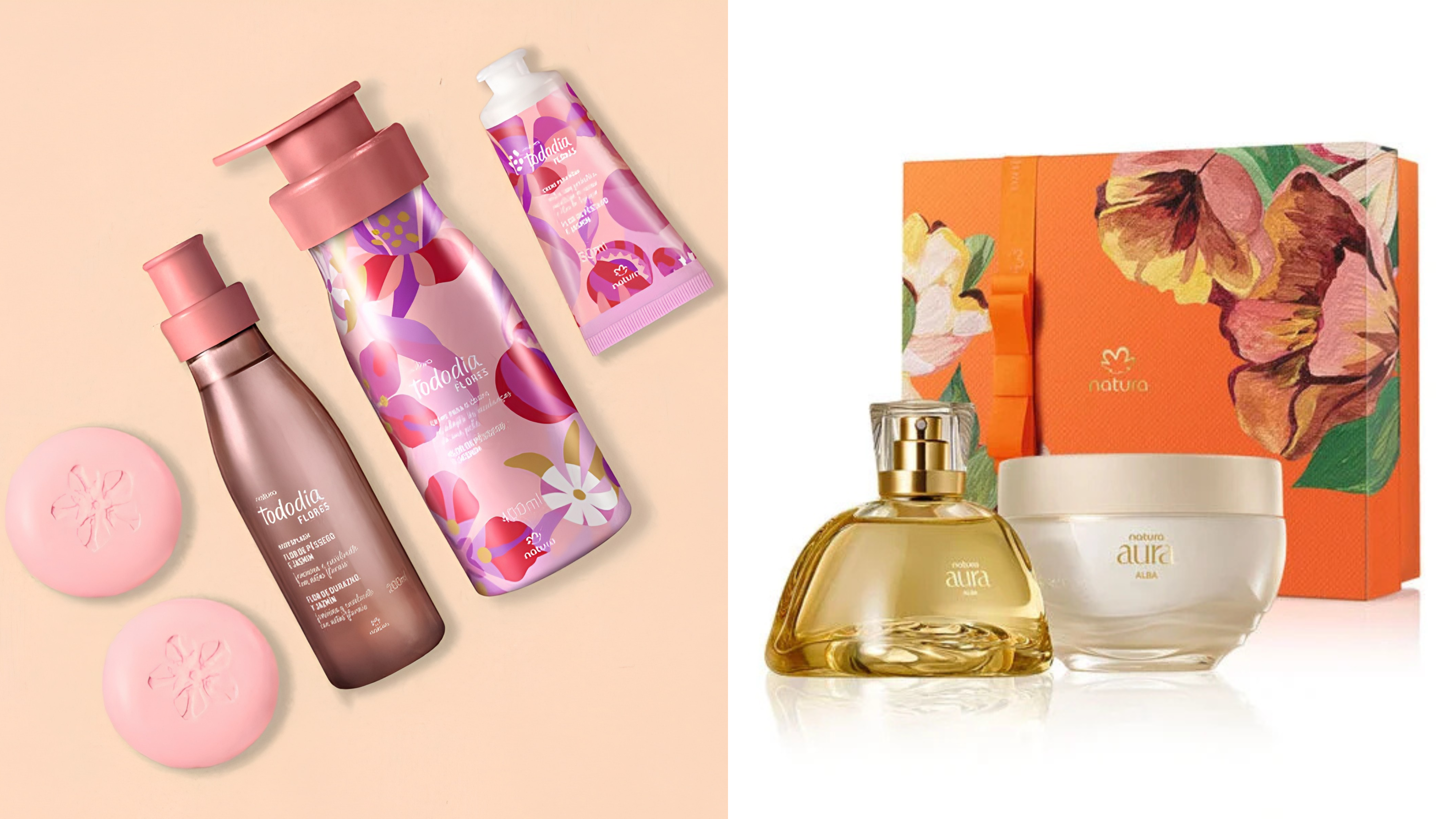 Montagem de produtos presenteáveis da Natura