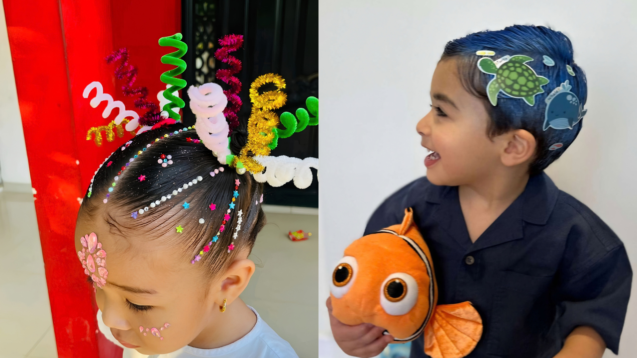 5 ideias de cabelo maluco para crianças com fios curtos ou ralos